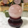 Quả cầu thạch anh hồng - LPQC1041