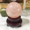 Quả cầu thạch anh hồng - LPQC1042