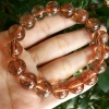 Vòng tay thạch anh tóc nâu