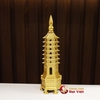 Tháp Văn Xương 7 Tầng Đồng Nguyên Chất - 16cm
