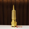 Tháp Văn Xương 7 Tầng Đồng Nguyên Chất - 16cm