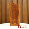 Thẻ Bài Thái Sơn Thạch Cảm Đương Gỗ Đào Loại Đứng - 18x8x1cm