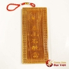 Thẻ Bài Thái Sơn Thạch Cảm Đương Gỗ Đào Loại Đứng - 18x8x1cm