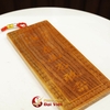 Thẻ Bài Thái Sơn Thạch Cảm Đương Gỗ Đào Loại Đứng - 18x8x1cm
