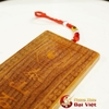 Thẻ Bài Thái Sơn Thạch Cảm Đương Gỗ Đào Loại Đứng - 18x8x1cm