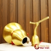 Hồ Lô Đồng Chiêu Tài Khắc Bát Quái 37cm - 2.4kg