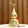 Hồ Lô Đồng Chiêu Tài Khắc Bát Quái 20cm- 0.65kg