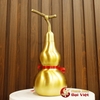 Hồ Lô Đồng Chiêu Tài Khắc Bát Quái 37cm - 2.4kg
