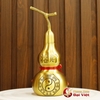Hồ Lô Đồng Chiêu Tài Khắc Bát Quái 27cm - 1.4kg
