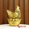 Gà Mái Đồng Thỏi Vàng 18x13x9cm - 1.2kg