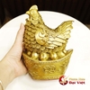 Gà Mái Đồng Thỏi Vàng 18x13x9cm - 1.2kg