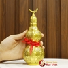 Hồ Lô Đồng Hoa Văn Vàng Bóng 17cmx330g - 18cmx290g