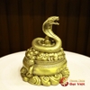 Rắn Cuộn Hũ Vàng Đồng Nguyên Chất 12x15cm - 1kg