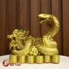 Rắn Vảy Tiền Cuộn Bắp Cải Tài Lộc 20x10x19cm - 1.65kg