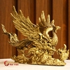 Phượng Hoàng Cưỡi Mây Đồng Nguyên Chất 20x15x17cm - 1.15kg