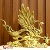 Phượng Hoàng Cưỡi Mây Đồng Nguyên Chất 30x24x22cm - 3.65kg