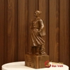Tượng Trần Quốc Tuấn Bằng Gỗ Bách Xanh Cao 30cm - 1kg