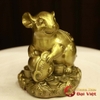 Chuột Như Ý 12 Con Giáp Đồng Kích Thước 12x10cm - 0.6kg