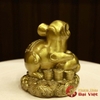 Chuột Như Ý 12 Con Giáp Đồng Kích Thước 12x10cm - 0.6kg