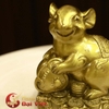 Chuột Như Ý 12 Con Giáp Đồng Kích Thước 12x10cm - 0.6kg