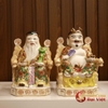 Cặp Tài Địa Gấm Đỏ Kích Thước 25cm