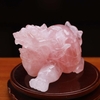 Long quy thạch anh hồng 13.5x8.5x10cm - 1.55kg-MTA292