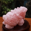 Long quy thạch anh hồng 15.5x9x10cm - 1.75kg-MTA297