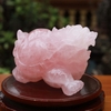 Long quy thạch anh hồng 13.5x9x10cm - 1.6kg-MTA298