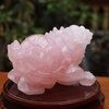 Long quy thạch anh hồng 13.5x9x10cm - 1.6kg-MTA298