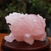 Long quy thạch anh hồng 13.5x9x10cm - 1.6kg-MTA298