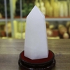 Trụ đá thạch anh trắng đục 15x6cm-0.9kg-MTA376