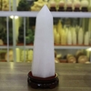 Trụ đá thạch anh trắng đục 25x7.5cm-2.05kg-MTA381