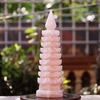 Tháp văn xương thạch anh hồng 9 tầng 24x7.2cm-1.3kg-DPVN198-3