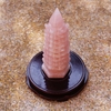 Tháp văn xương thạch anh hồng 9 tầng 22.5x7cm-1.3kg-DPVN198-4