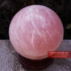 Quả cầu thạch anh hồng tự nhiên 8.8kg-SP001428