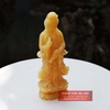 Phật quan âm đứng đài sen 20cm ngọc hoàng long - DVDPT50