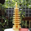 Tháp văn xương ngọc hoàng long 9 tầng 38cm-SP1435
