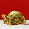 Kim quy Đồng Nguyên Chất- Rùa đồng cưỡi Tiền