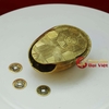 Mai rùa đồng gieo quẻ 11x8.5x4cm - 250g