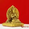Tượng Phật thiên thủ thiên nhãn bằng đồng nguyên chất-11x8cm-500g