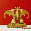 Dơi đồng phú quý đào trường thọ 19x13x6cm - 0.85kg