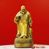 Tượng ông quản gia đồng nguyên chất Việt cao 22cm