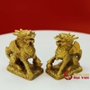 Cặp Kỳ Lân Đồng Nguyên Chất cỡ Tiểu