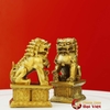 Cặp kỳ lân - nghê bệ đồng nguyên chất - 10x6cm - 750g