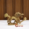 Rồng Đế Cầm Ngọc Đồng 11x6.5x2.5cm - 200g