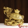 Long Quy Cõng Thỏi Vàng Đồng Nguyên Chất 12.5x15x10.5cm - 1kg