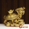 Long Quy Cõng Thỏi Vàng Đồng Nguyên Chất 12.5x15x10.5cm - 1kg