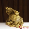 Long Quy Cõng Thỏi Vàng Đồng Nguyên Chất 12.5x15x10.5cm - 1kg