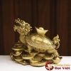 Long Quy Cõng Thỏi Vàng Đồng Nguyên Chất 9.5x13x8cm - 500g