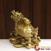 Long Quy Cõng Thỏi Vàng Đồng Nguyên Chất 9.5x13x8cm - 500g